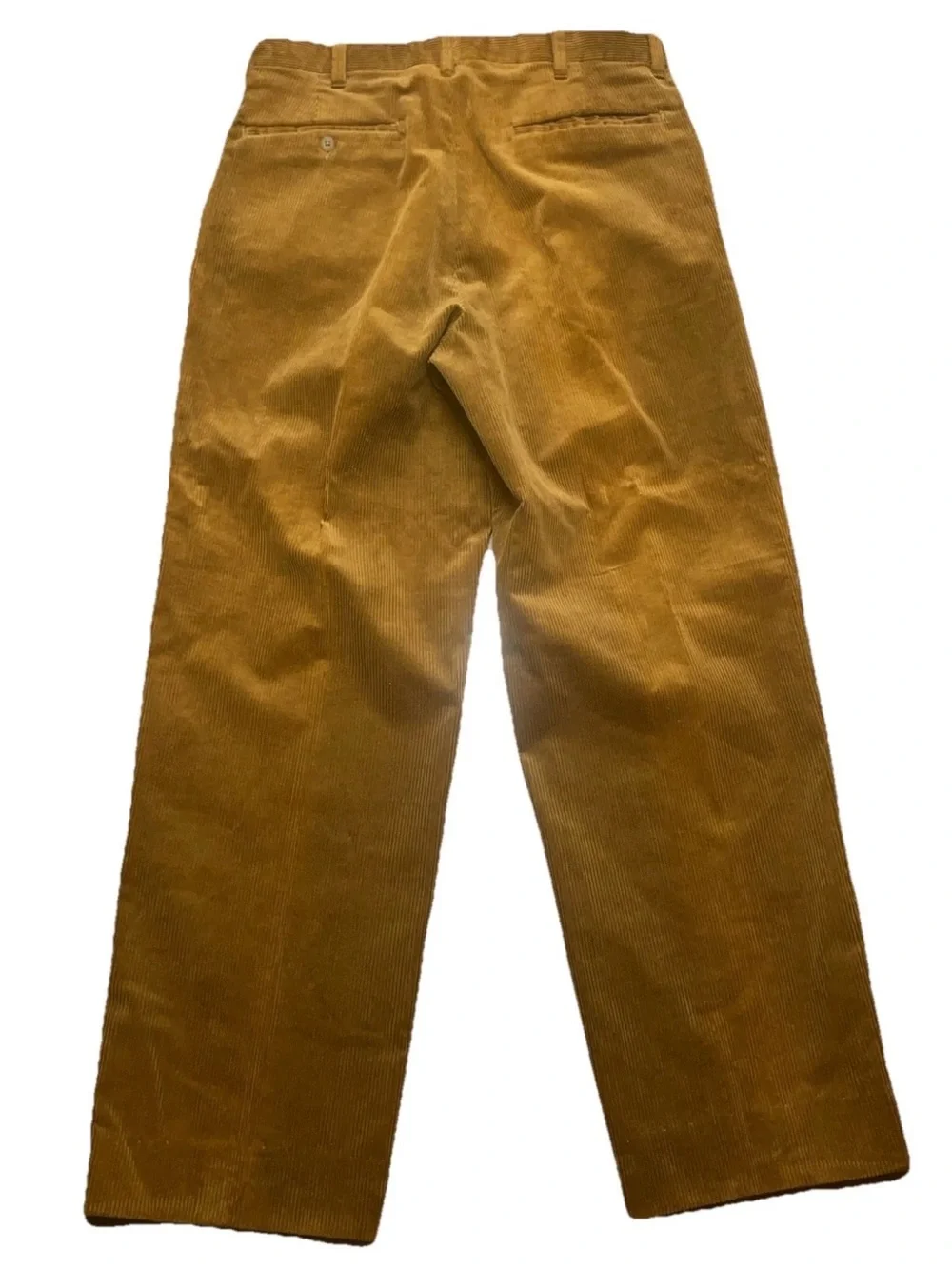 Vintage Jos. A. Bank Corduroy Pants Men's 34x30 Tan Chinos 90s Preppy Ivy League
